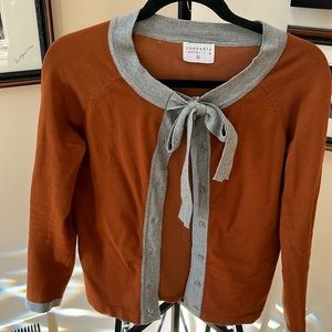 Rust colored sweater from Spain